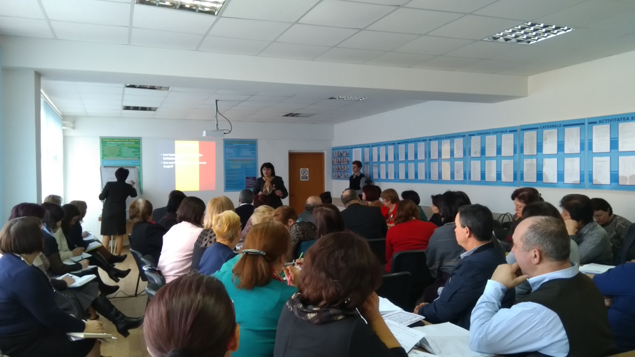 Impresii de la seminarul managerilor școlari cu genericul: ,,Promovarea imaginii instituției–domeniu important al activității manageriale”